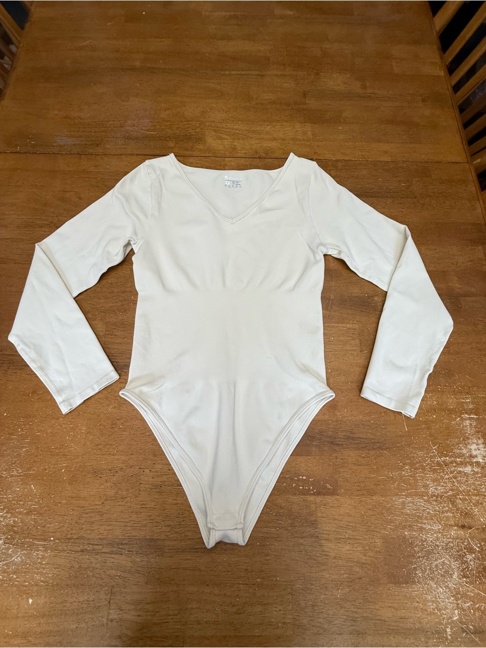 OQQ long sleeve bodysuit